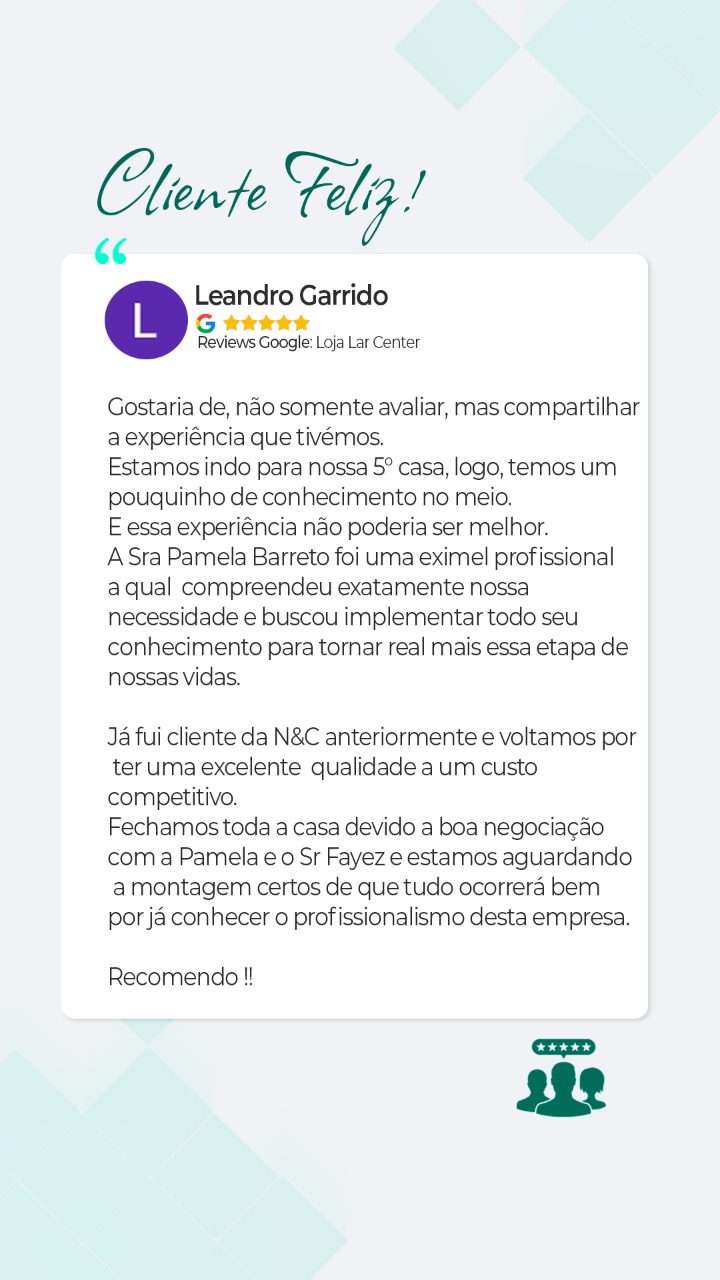 Avaliação do Cliente